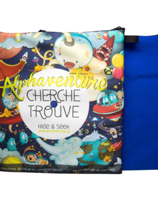 Alphaventure Espace / Bleu Royal - Cherche et Trouve Alphabet