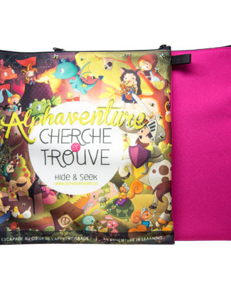 Alphaventure Chevalier / Fushia - Cherche et Trouve Alphabet