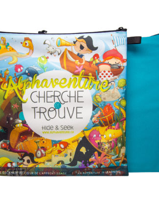 Alphaventure Pirates / Turquoise - Cherche et trouve Alphabet